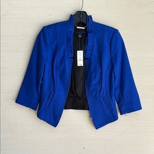 White House Black Market Women's Blue Blazer